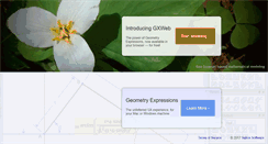 Desktop Screenshot of geometryexpressions.com