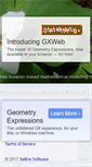 Mobile Screenshot of geometryexpressions.com